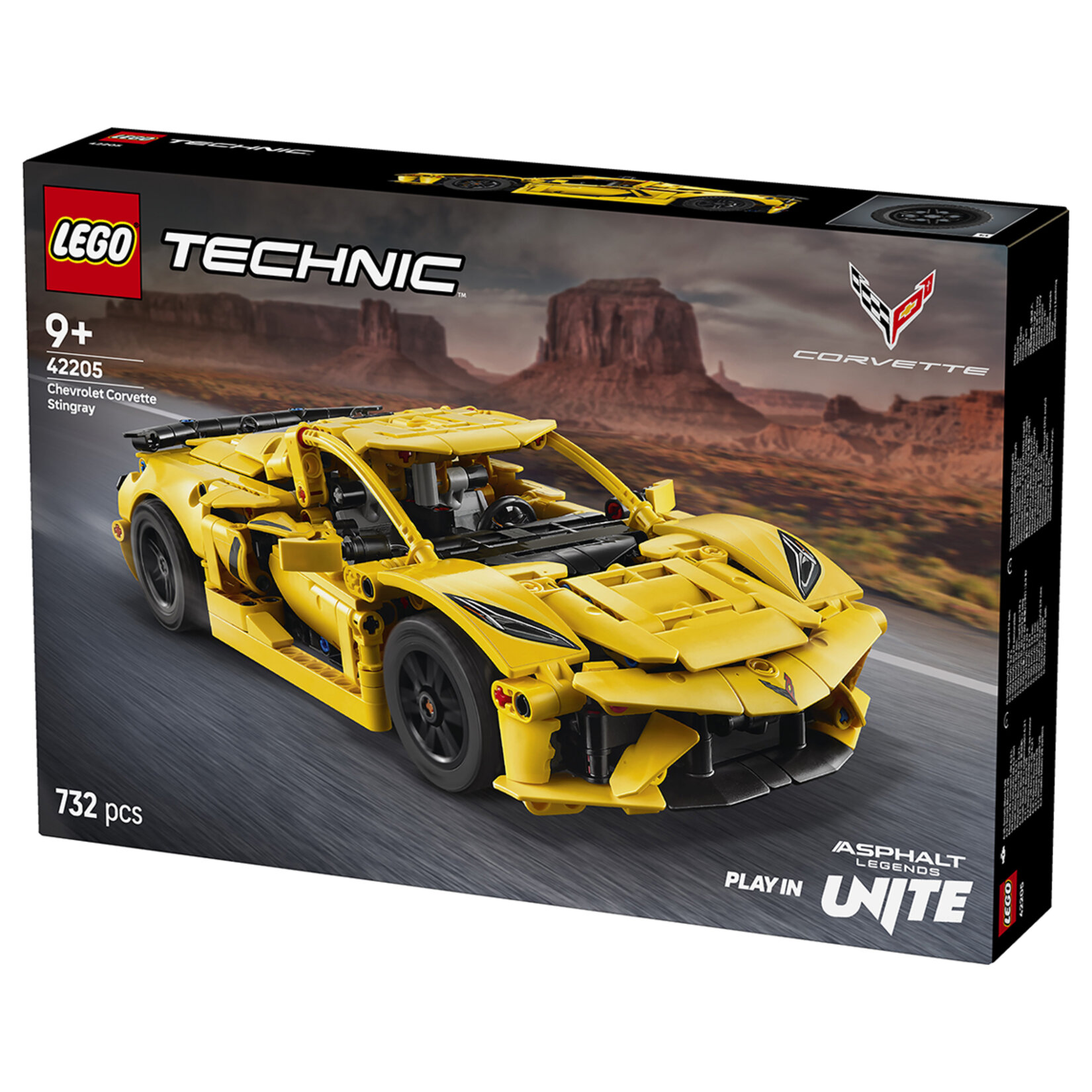 Lego 42205 Technic Chevrolet Corvette Stingray