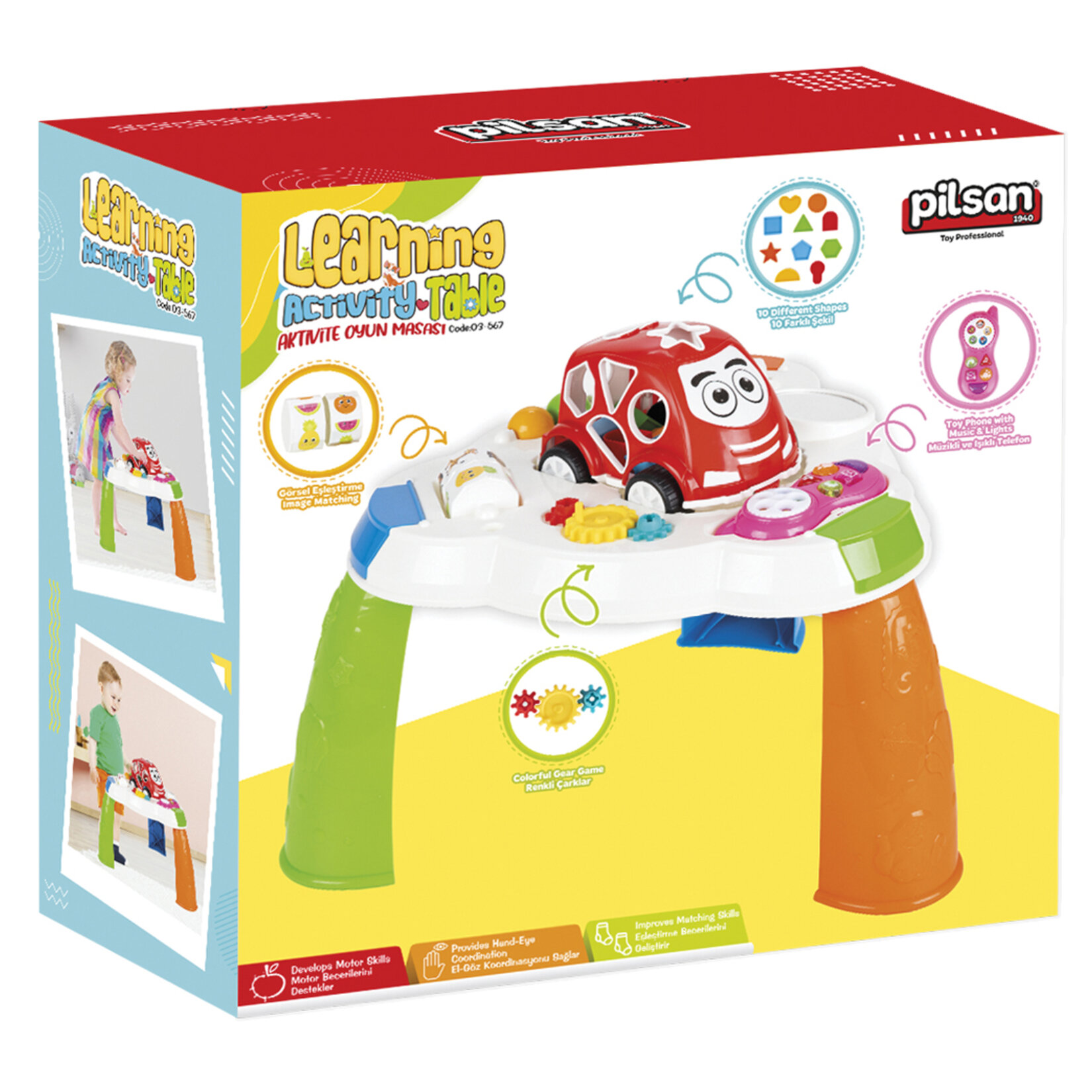 Pilsan Aktivite Oyun Masası - Görsel 1