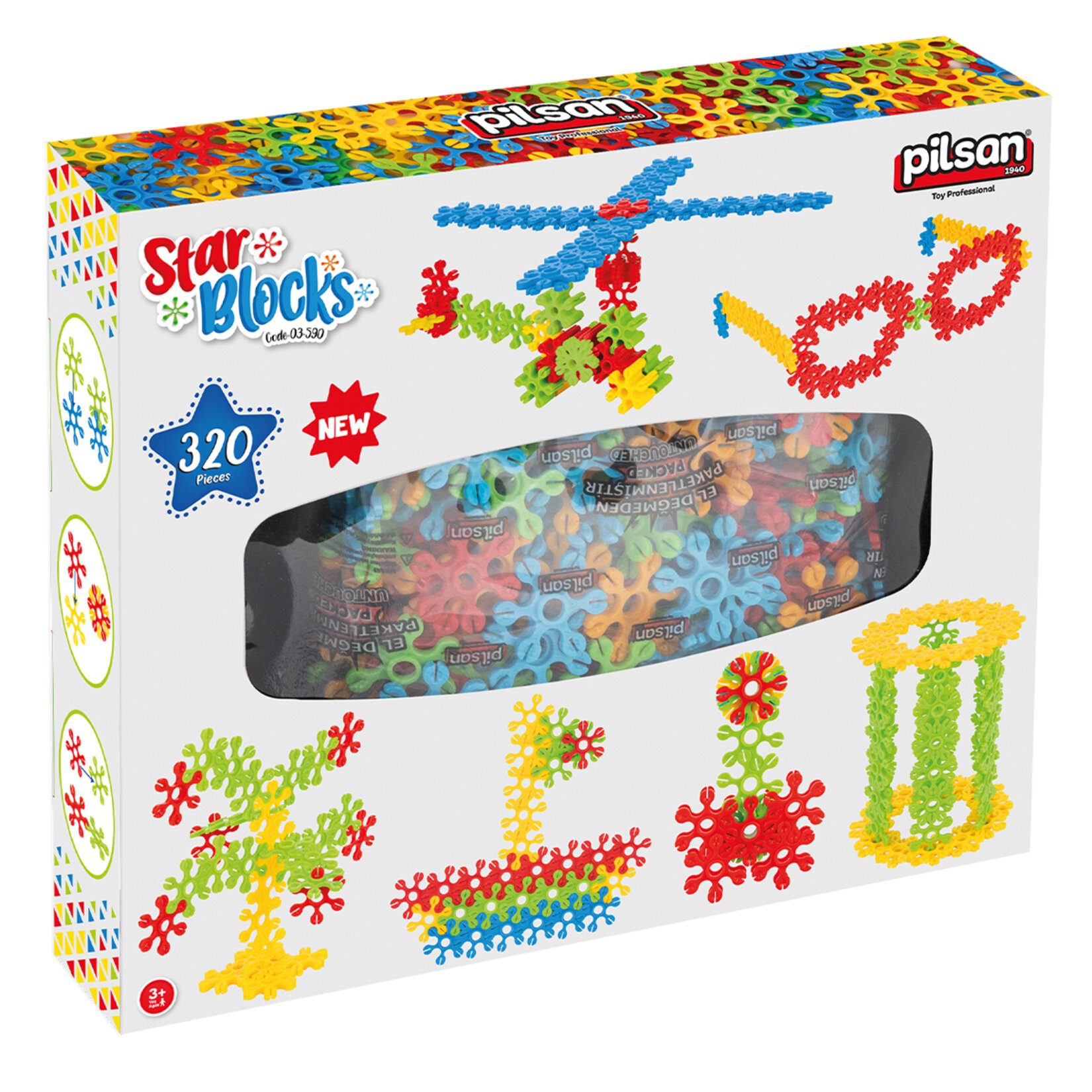Pilsan Yıldız Bloklar 320 Parça