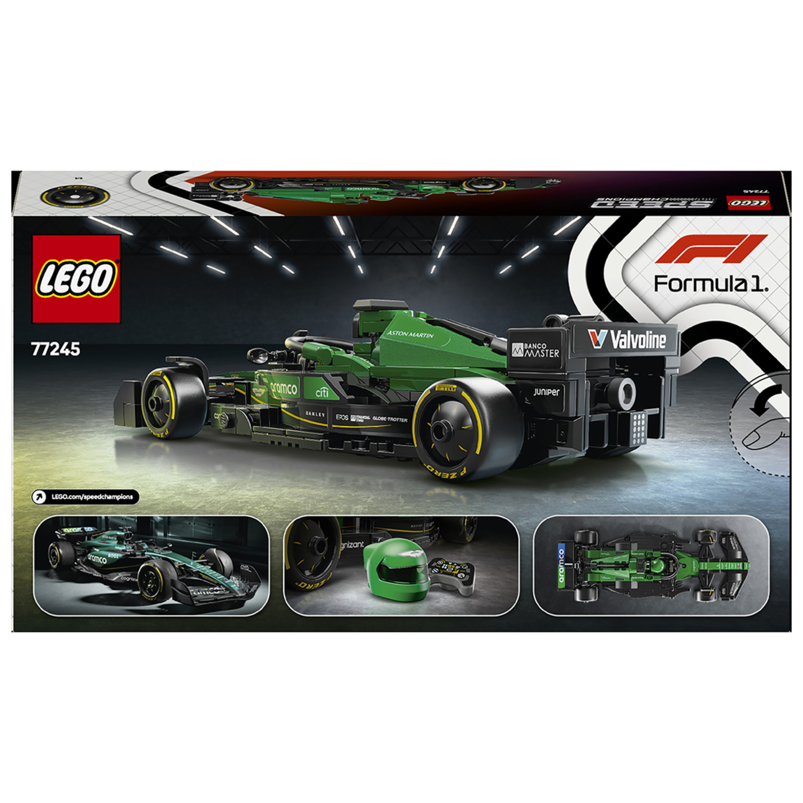 Lego 77245 Aston Martin Aramco F1 AMR24 Yarış Arabası - Görsel 2