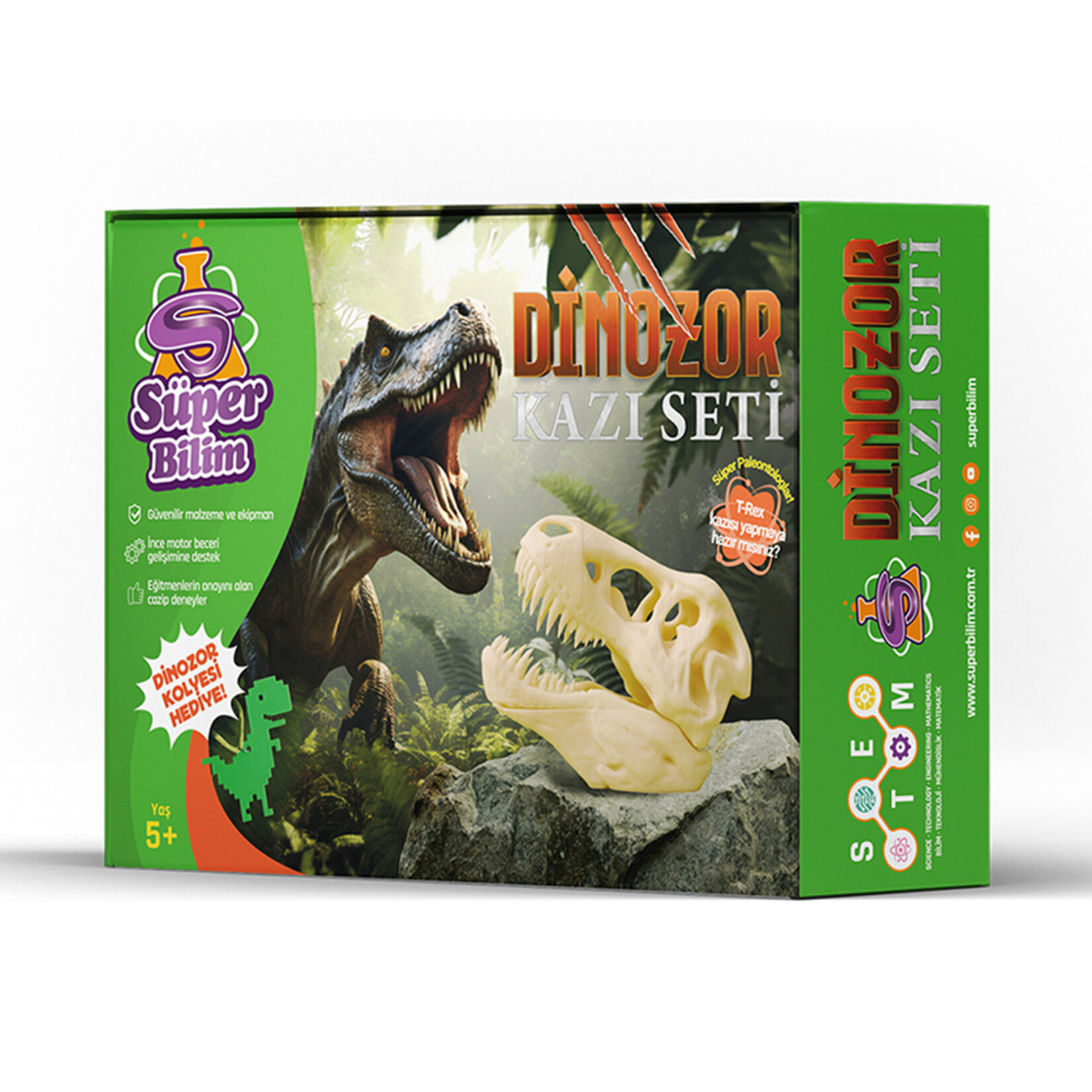 Süper Bilim Dinozor Kazı Seti