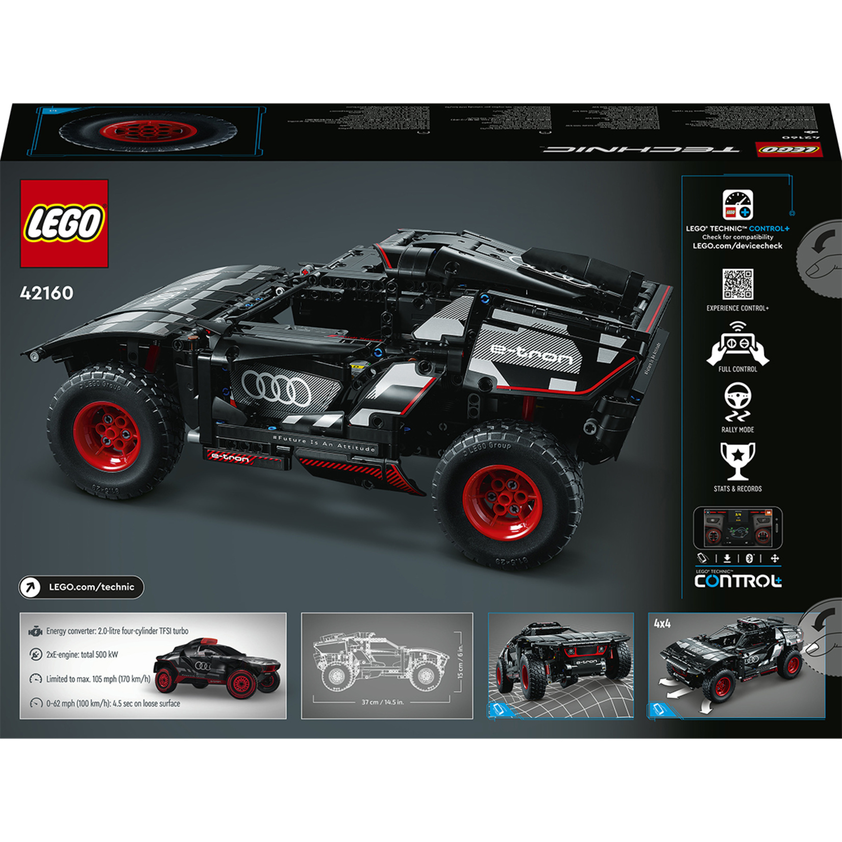 Lego Technic Audi RS Q E-Tron 10+ Yaş 914 Parça - Görsel 2