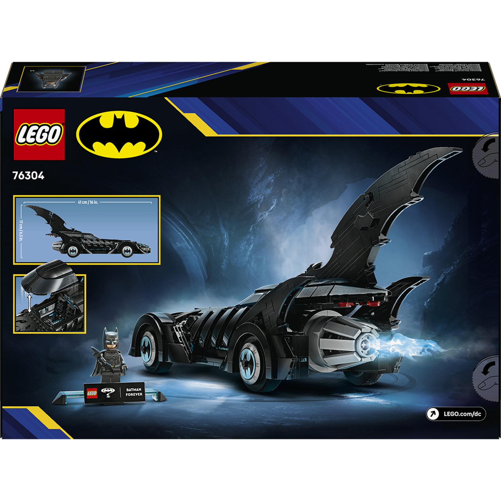 Lego 76304 Super Heroes Batman Forever Batmobile - Görsel 2