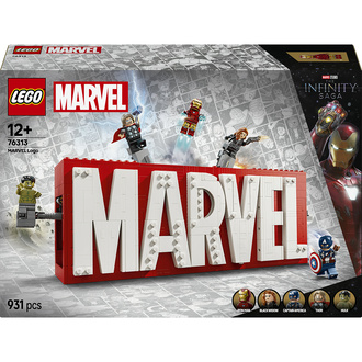 Lego Marvel 76313 Super Heroes Marvel Logosu & Mini Figür