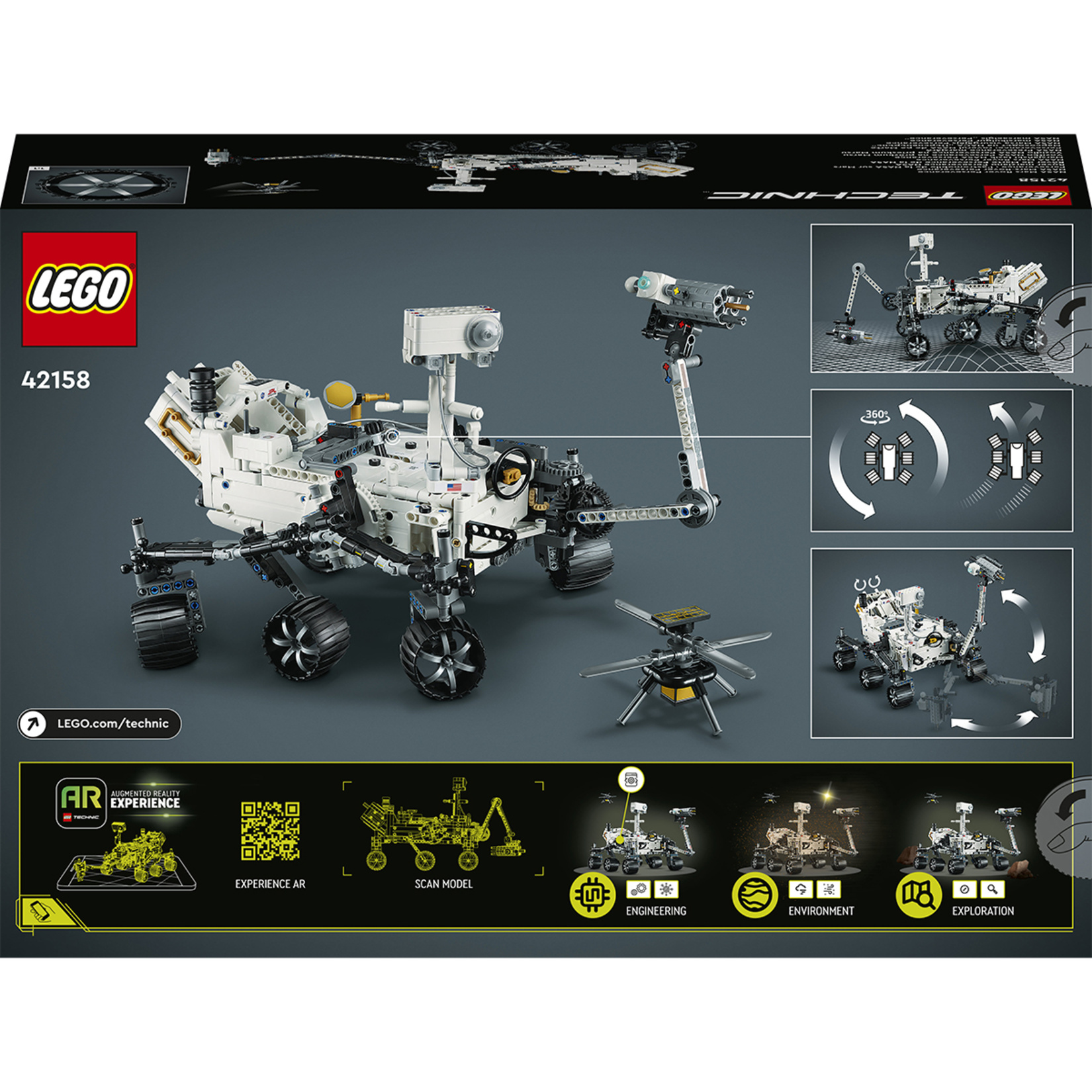 Lego Technic Nasa Mars Rover Perseverance 10+ Yaş - Görsel 2