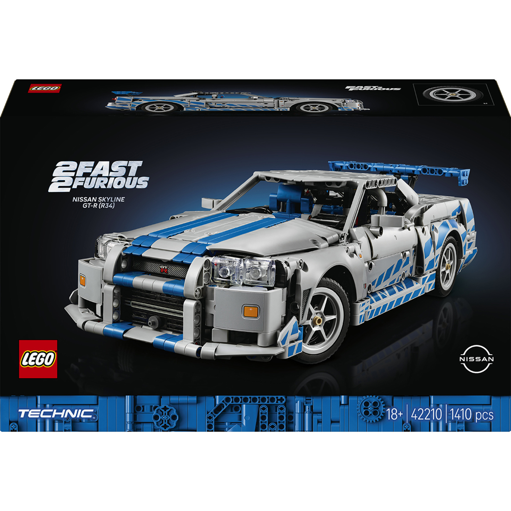 Lego Technic Daha Hızlı Daha Öfkeli Nissan Skyline Gt-R - Görsel 1