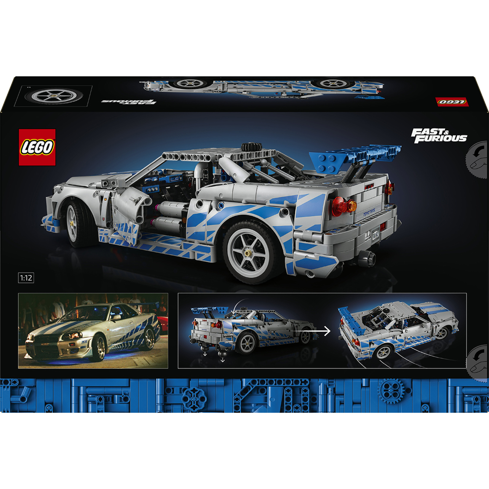 Lego Technic Daha Hızlı Daha Öfkeli Nissan Skyline Gt-R - Görsel 2