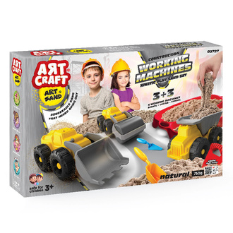 Art Craft İş Makineleri Kum Seti 750 G