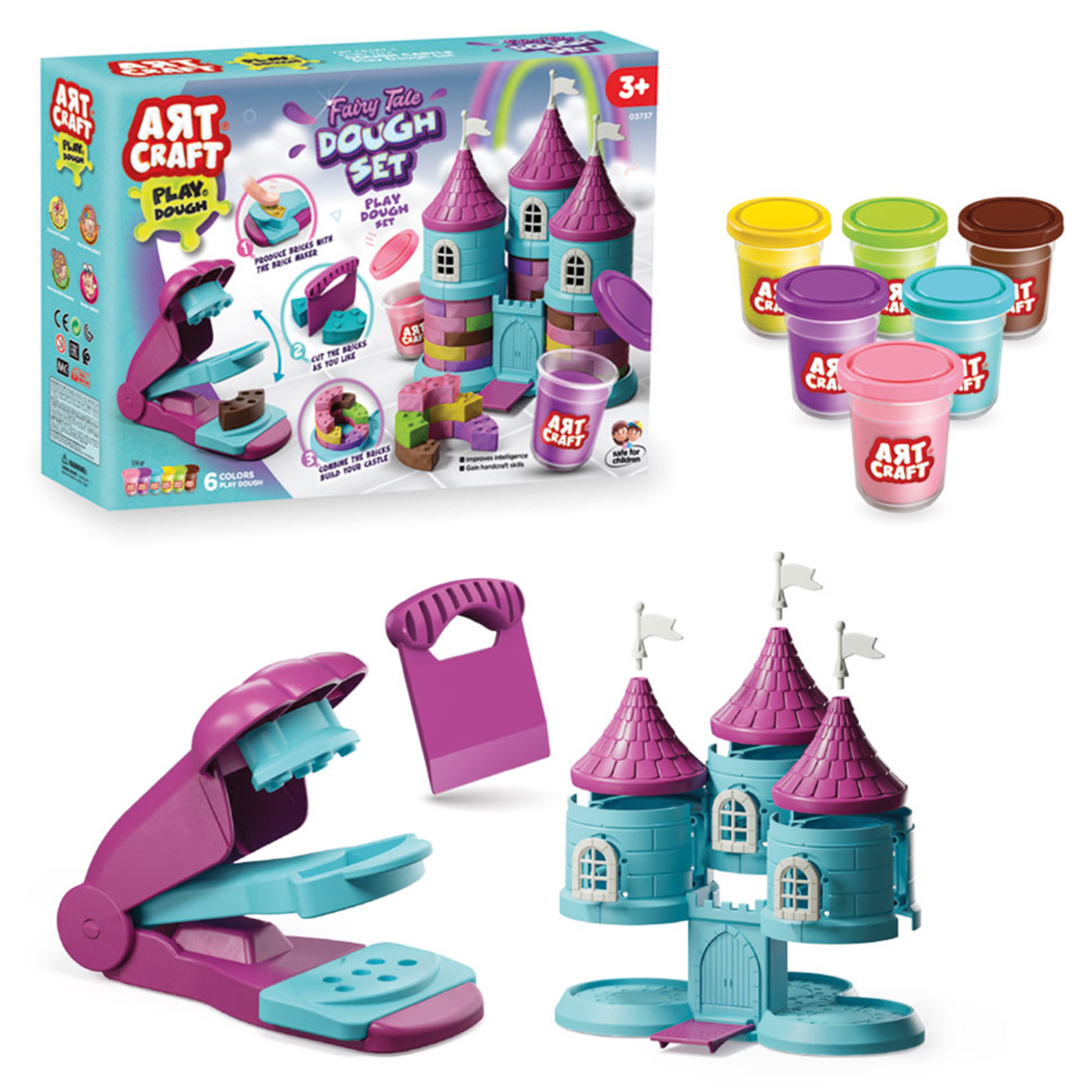Art Craft Peri Masalı Hamur Set 336 G - Görsel 2