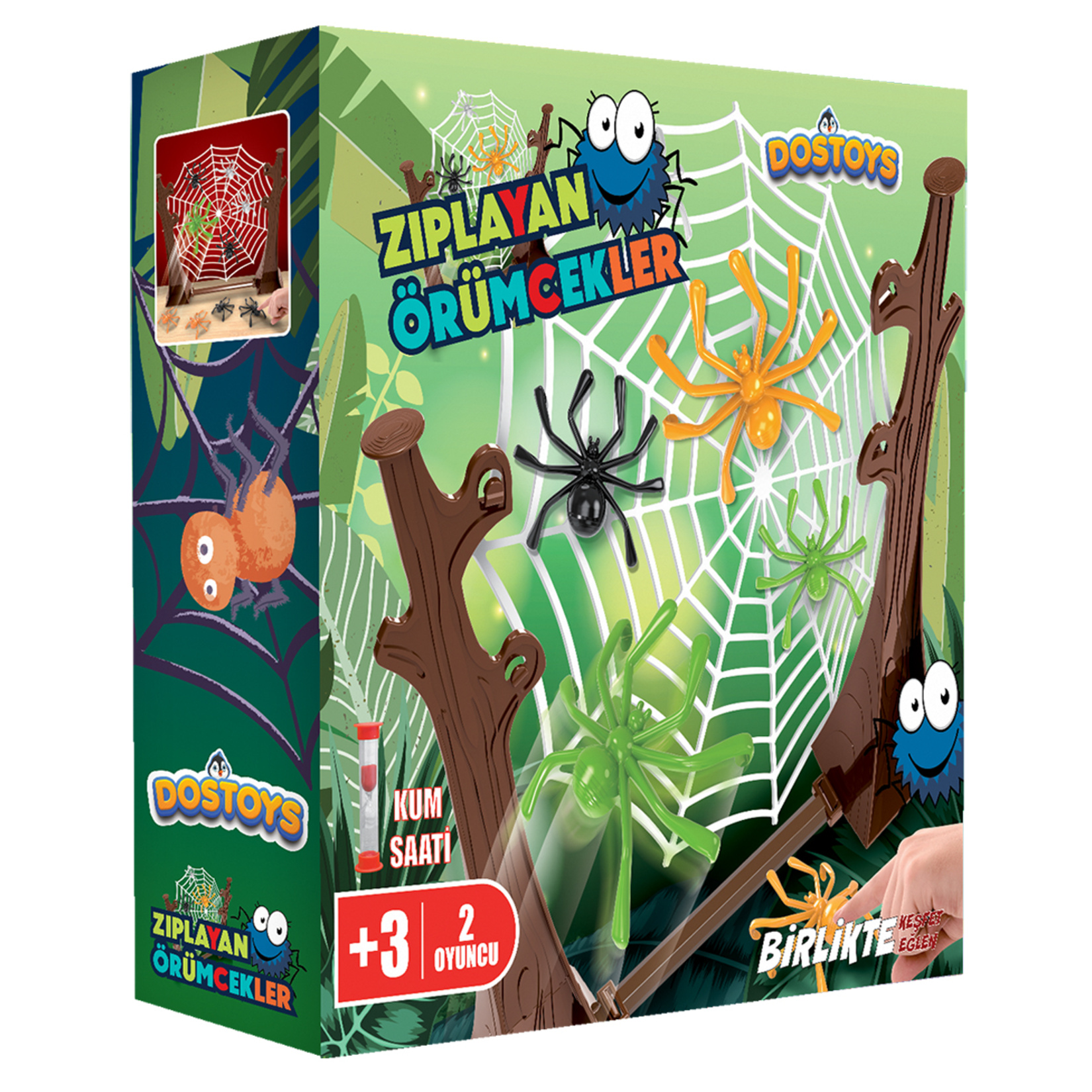 Dostoys Zıplayan Örümcekler