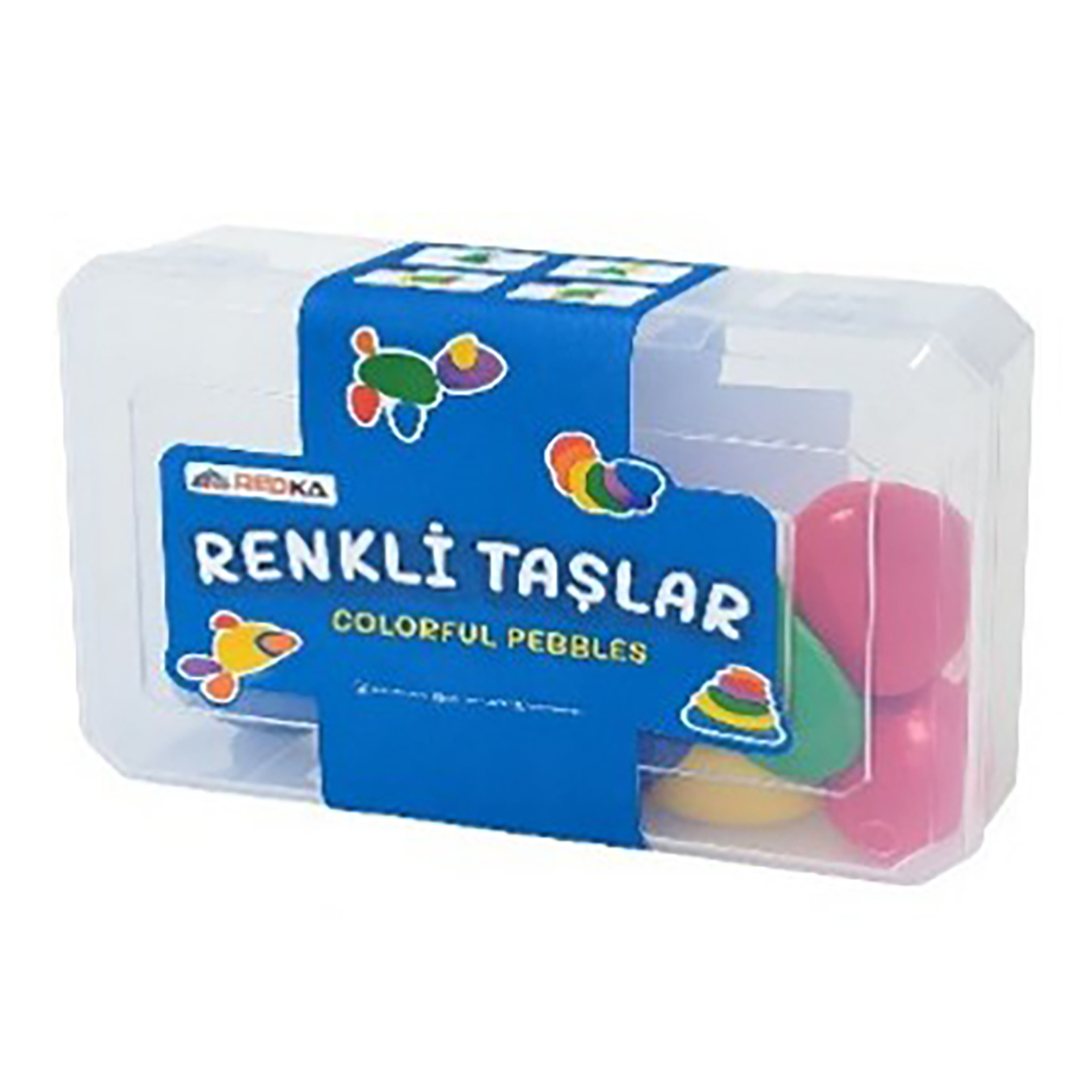 Redka Plastik Renkli Taşlar