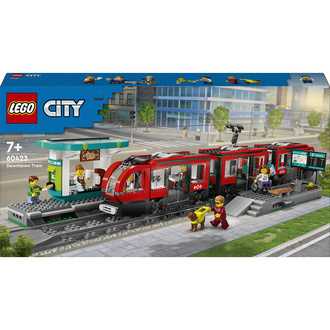 Lego City Şehir Merkezi Tramvay İstasyonu 7+ Yaş