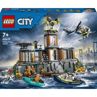 Lego City Polis Hapishane Adası 7+ Yaş 980 Parça