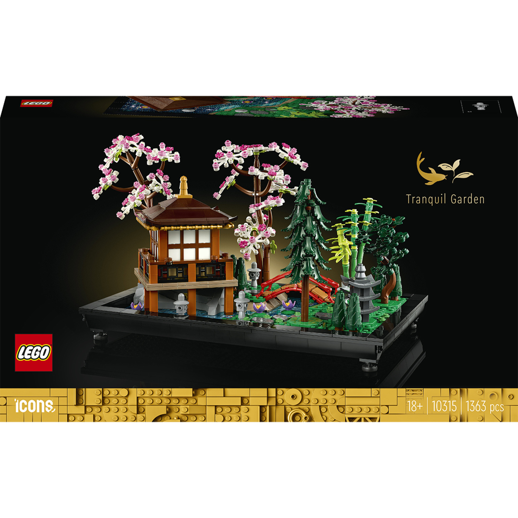 Lego Icons 10315 Huzurlu Bahçe 18+ Yaş 1363 Parça - Görsel 1