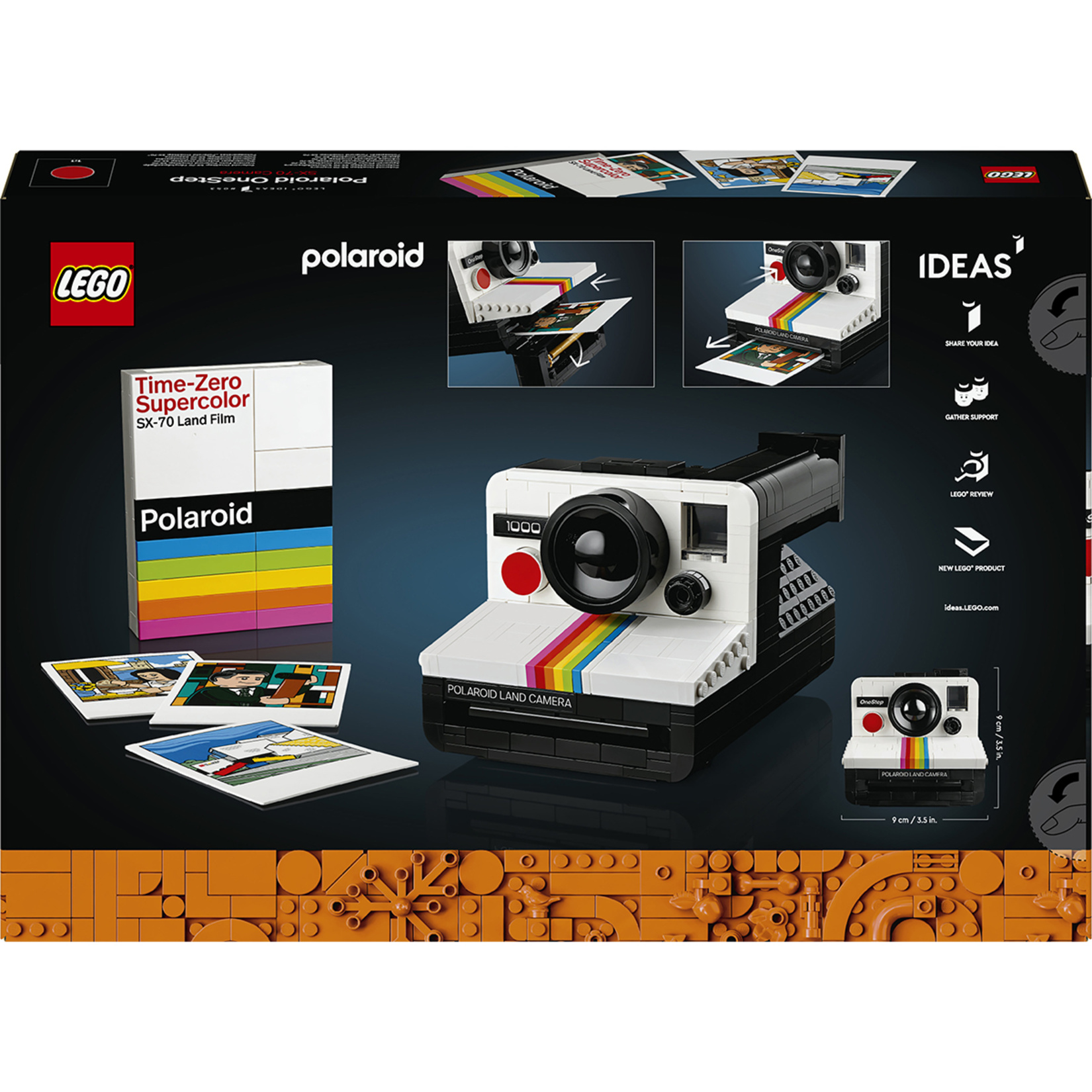 Lego Polaroid Onestep Sx-70 Kamera 18+ Yaş 516 Parça - Görsel 2