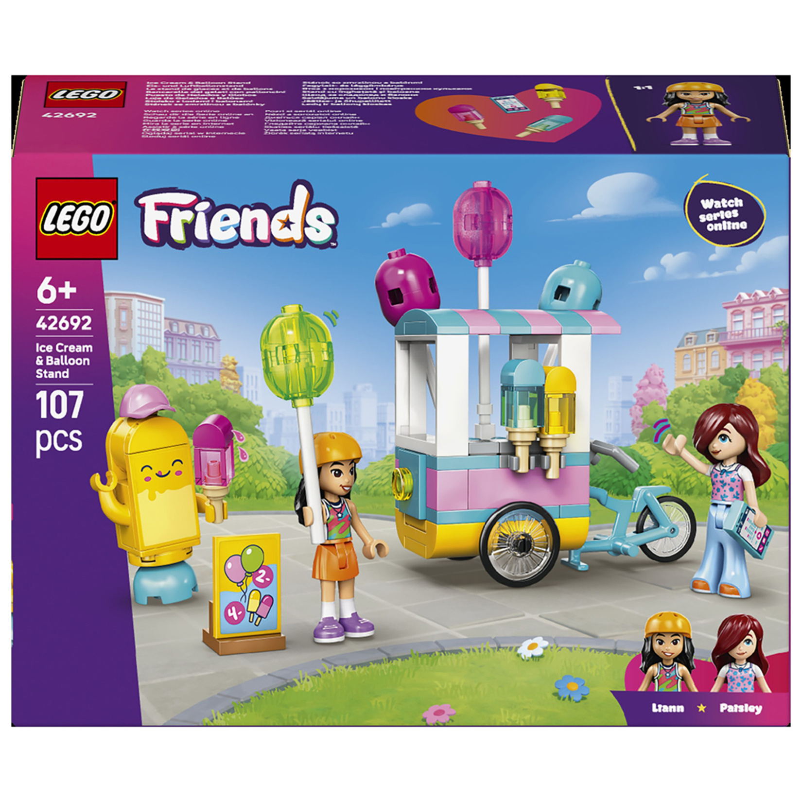 Lego Friends Dondurma ve Balon Standı 42692 - Görsel 1