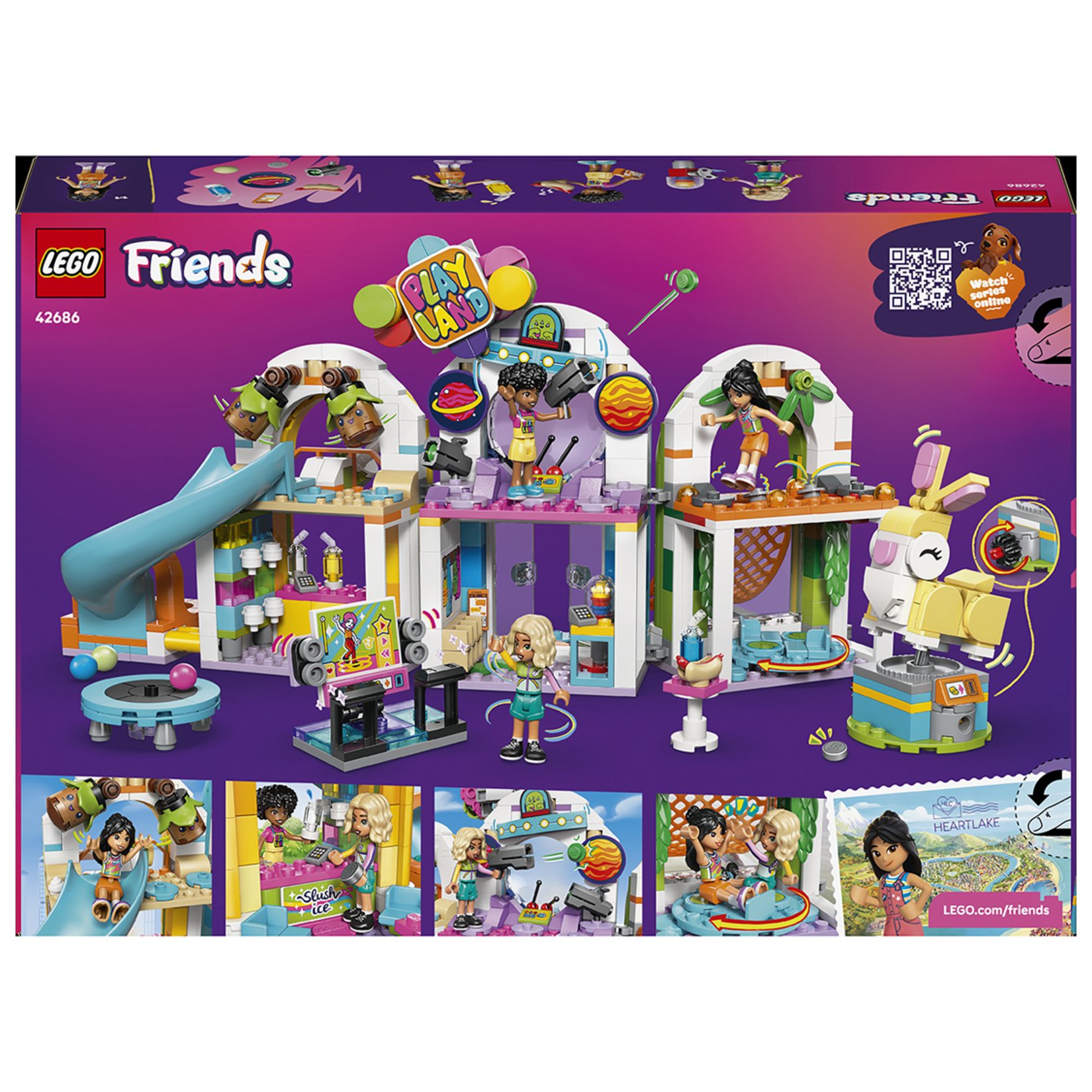 Lego Friends Eğlenceli Kapalı Oyun Parkı 42686 - Görsel 2