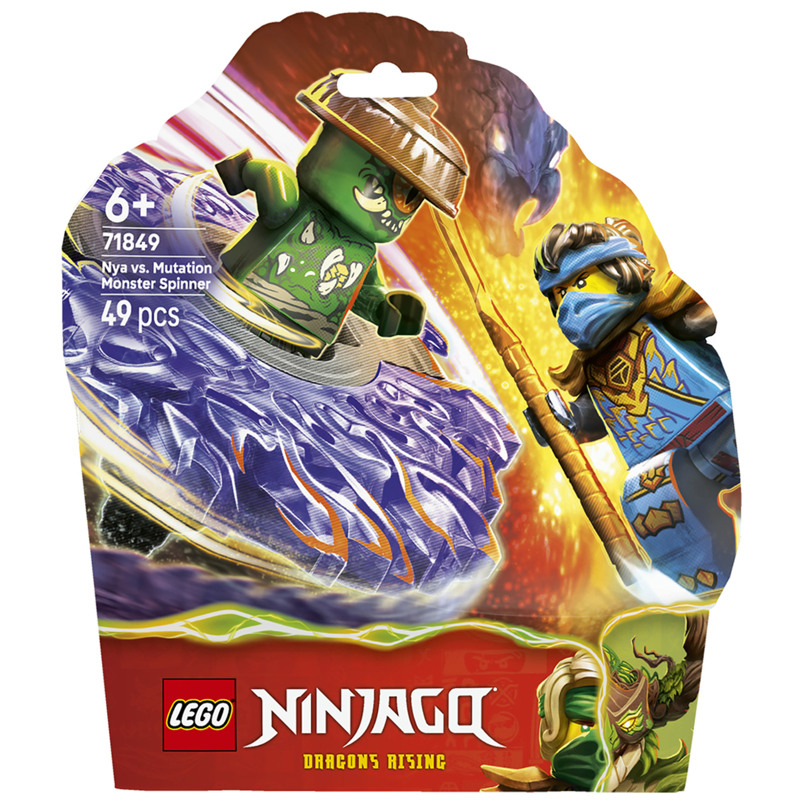 Lego Ninjago  Nya Mutasyon Canavarı Topacına 71849 - Görsel 1