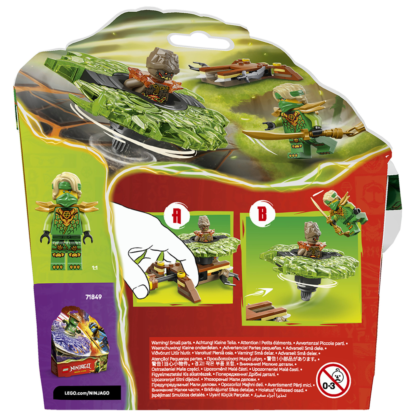 Lego Ninjago Lloyd Toprak Canavarı 71850 - Görsel 2