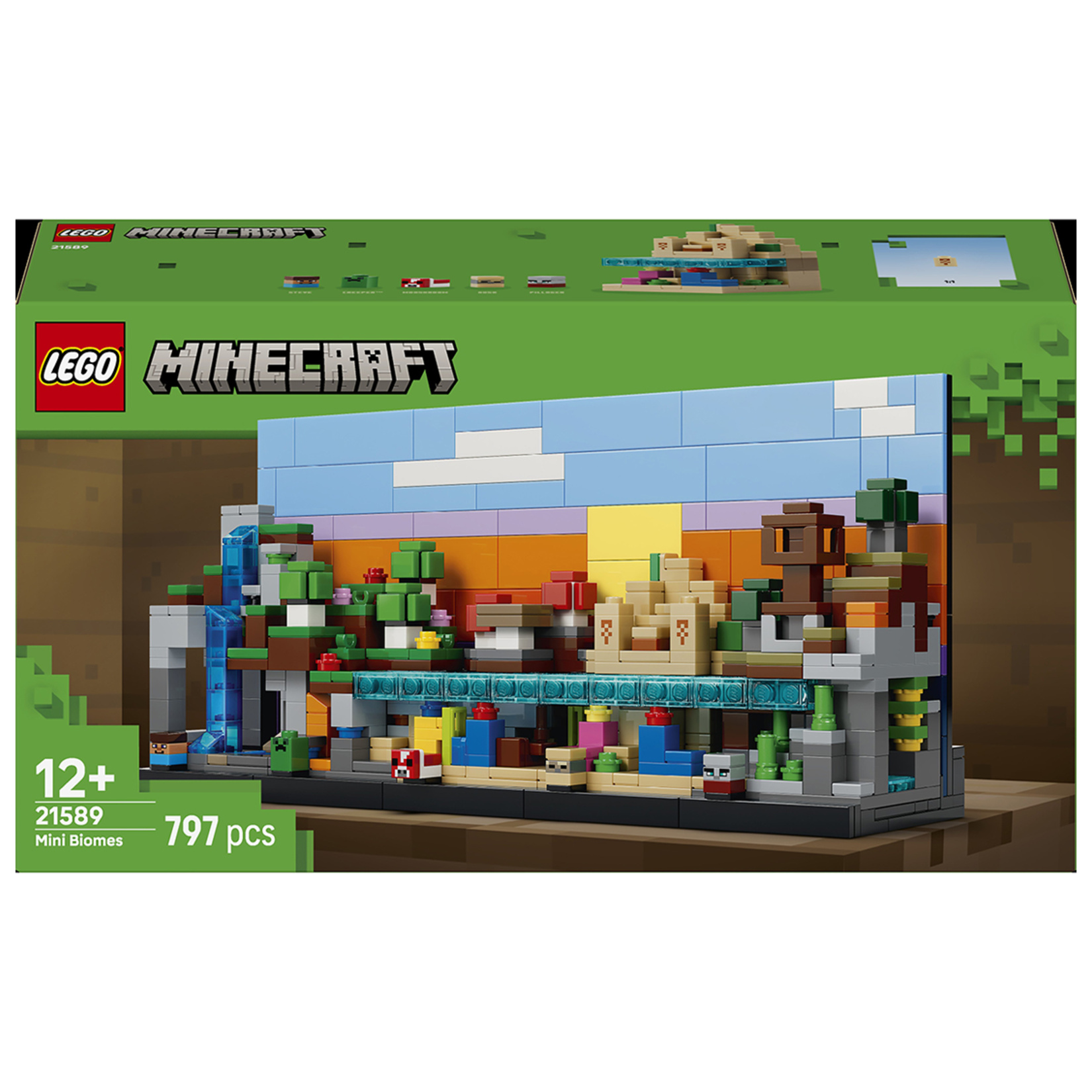 Lego Minecraft Mini Biyomlar 797 Parça 21589 - Görsel 1