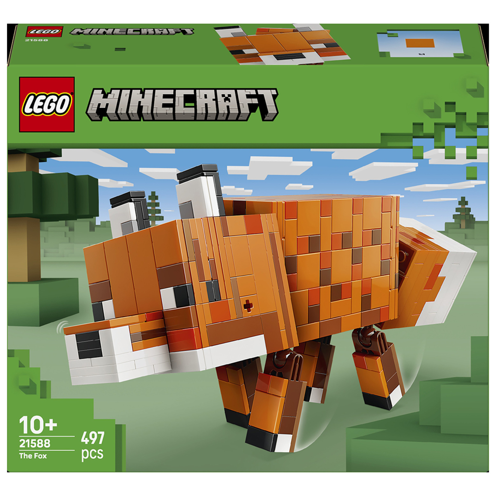 Lego Minecraft Tilki 497 Parça +10 Yaş 21588 - Görsel 1
