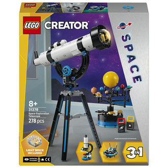 Lego Creator Uzay Keşif Teleskobu 278 Parça 31378