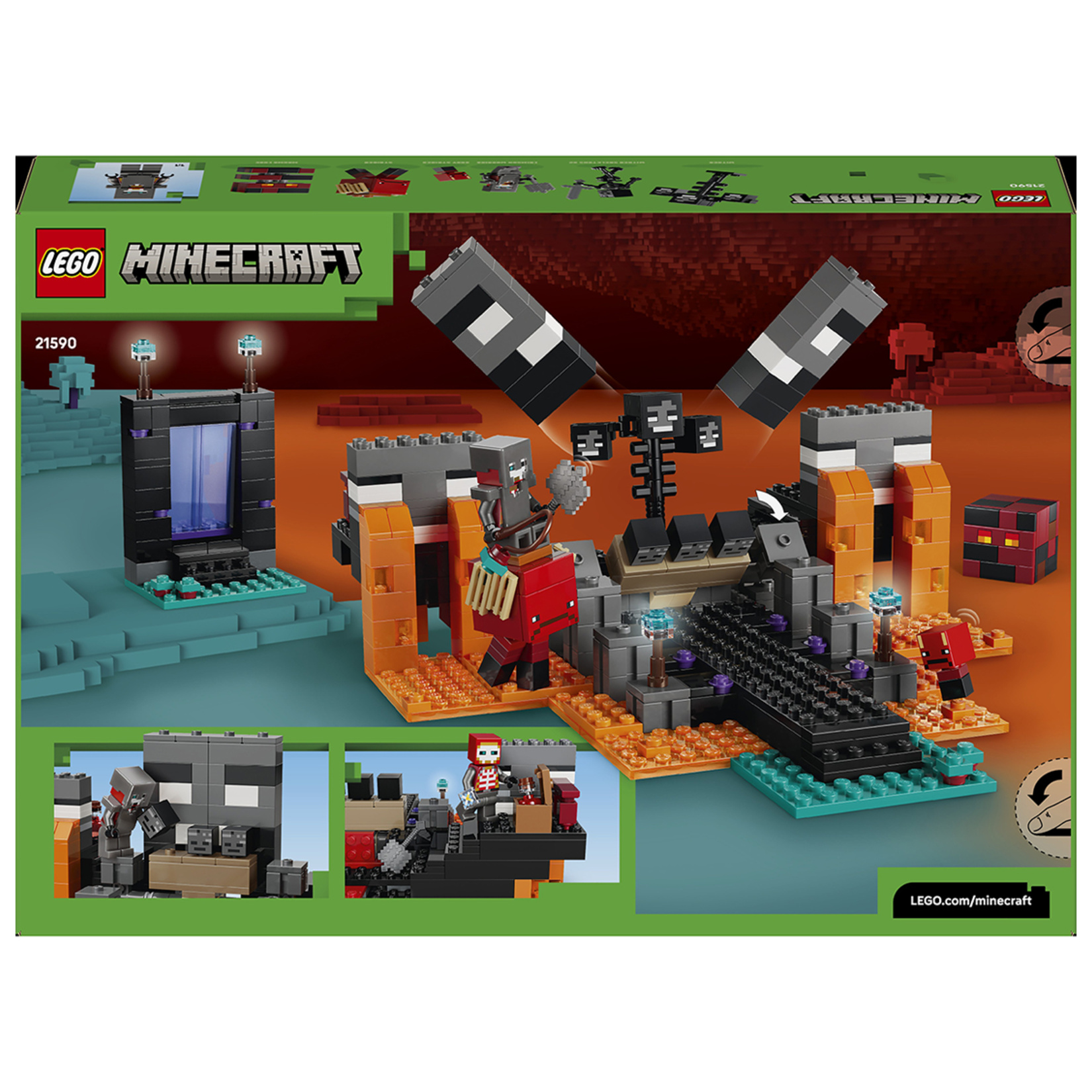 Lego Minecraft Wither Savaşı 494 Parça 21590 - Görsel 2