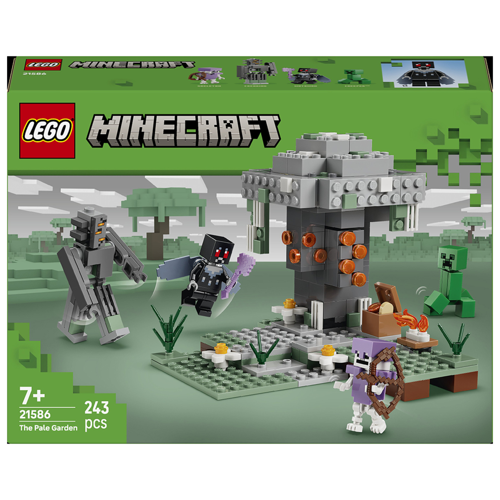 Lego Minecraft Solgun Bahçe 243 Parça +7 Yaş 21586 - Görsel 1