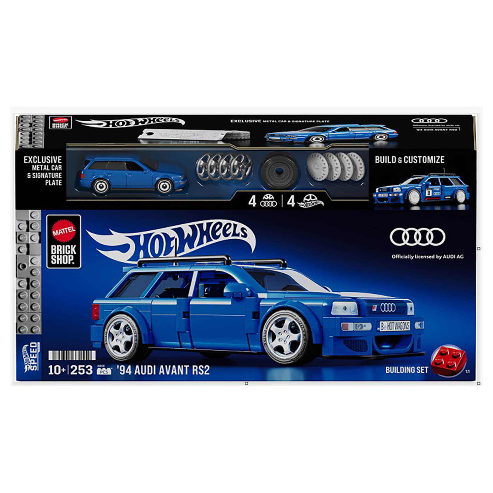 Mattel Hot Wheels Speed Seri 94 Audi Avant RS2 - Görsel 1