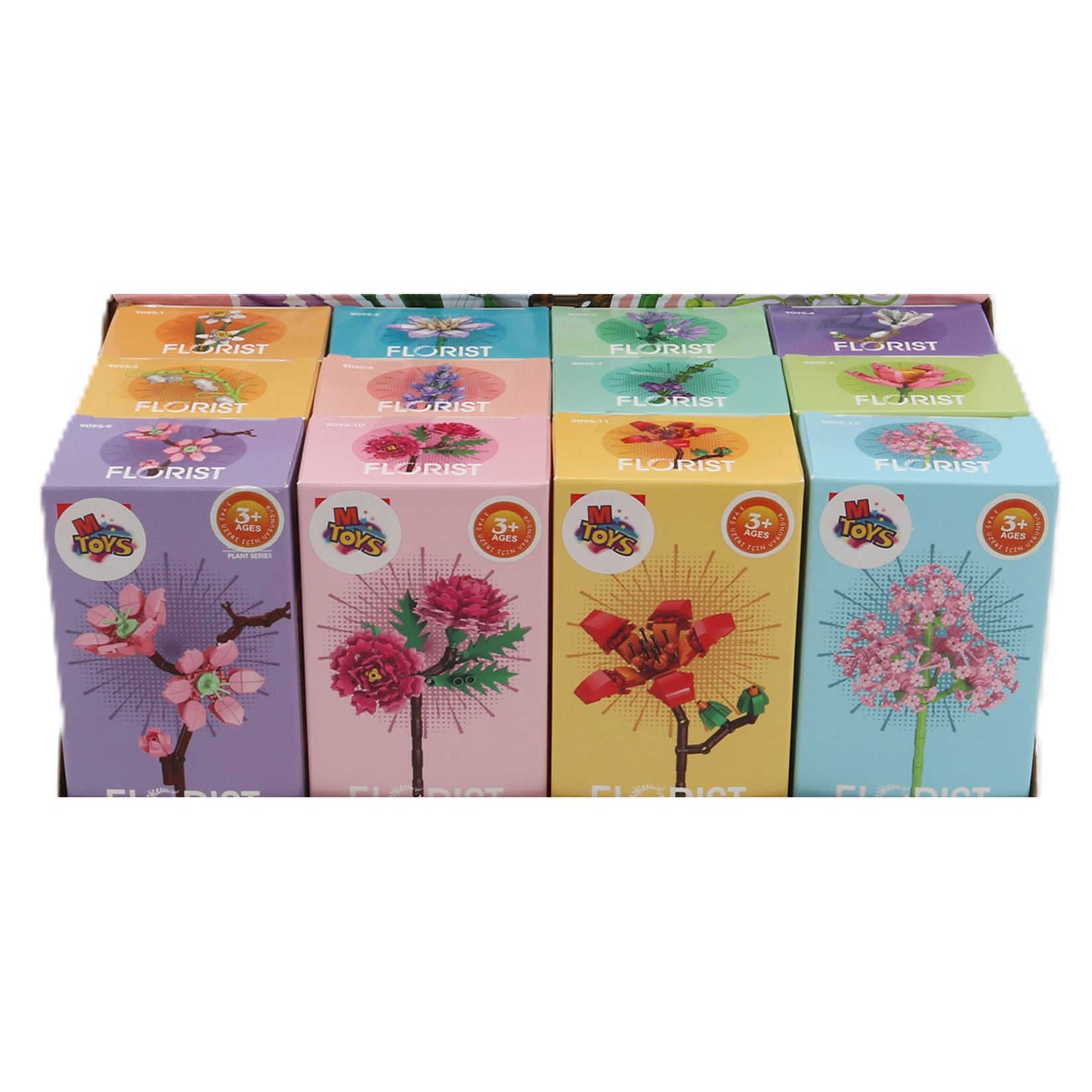 M Toys Çiçek Blok (2929-11936)