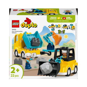 Lego 10475 Duplo Kasabası 3ü1 Arada İnşaat Araçlar