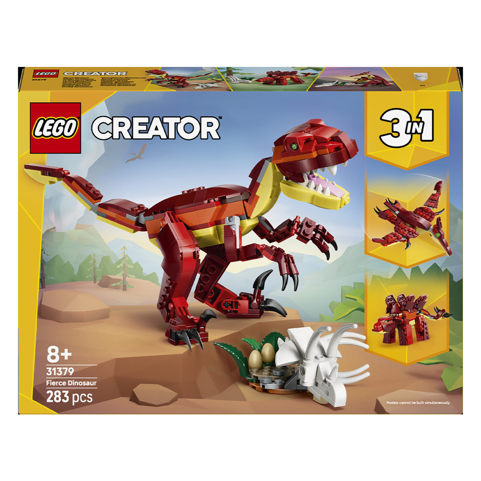 Lego 31379 Creator Vahşi Dinozor 283 Parça 8+ Yaş - Görsel 1