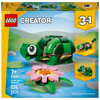 Lego Creator Kaplumbağa ile Nilüfer Çiçeği 31377