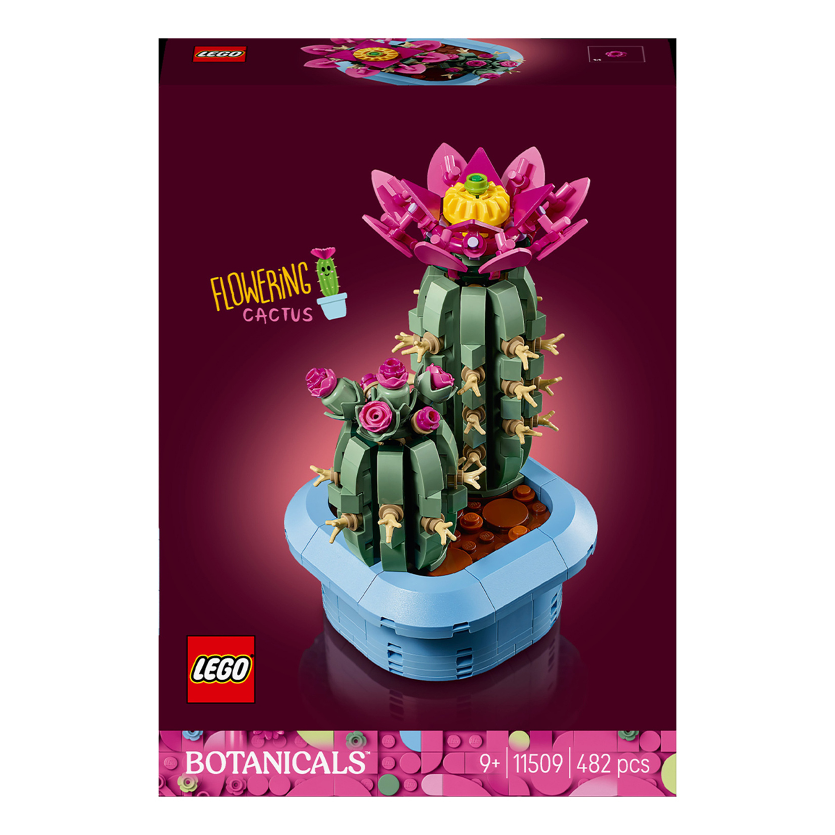 Lego 11509 Botanical Çiçekli Kaktüs 482 Parça - Görsel 1