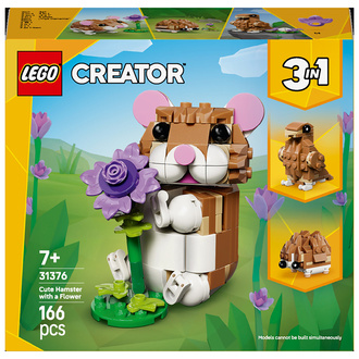 Lego  Creator Sevimli Hamster ile Çiçek 31376