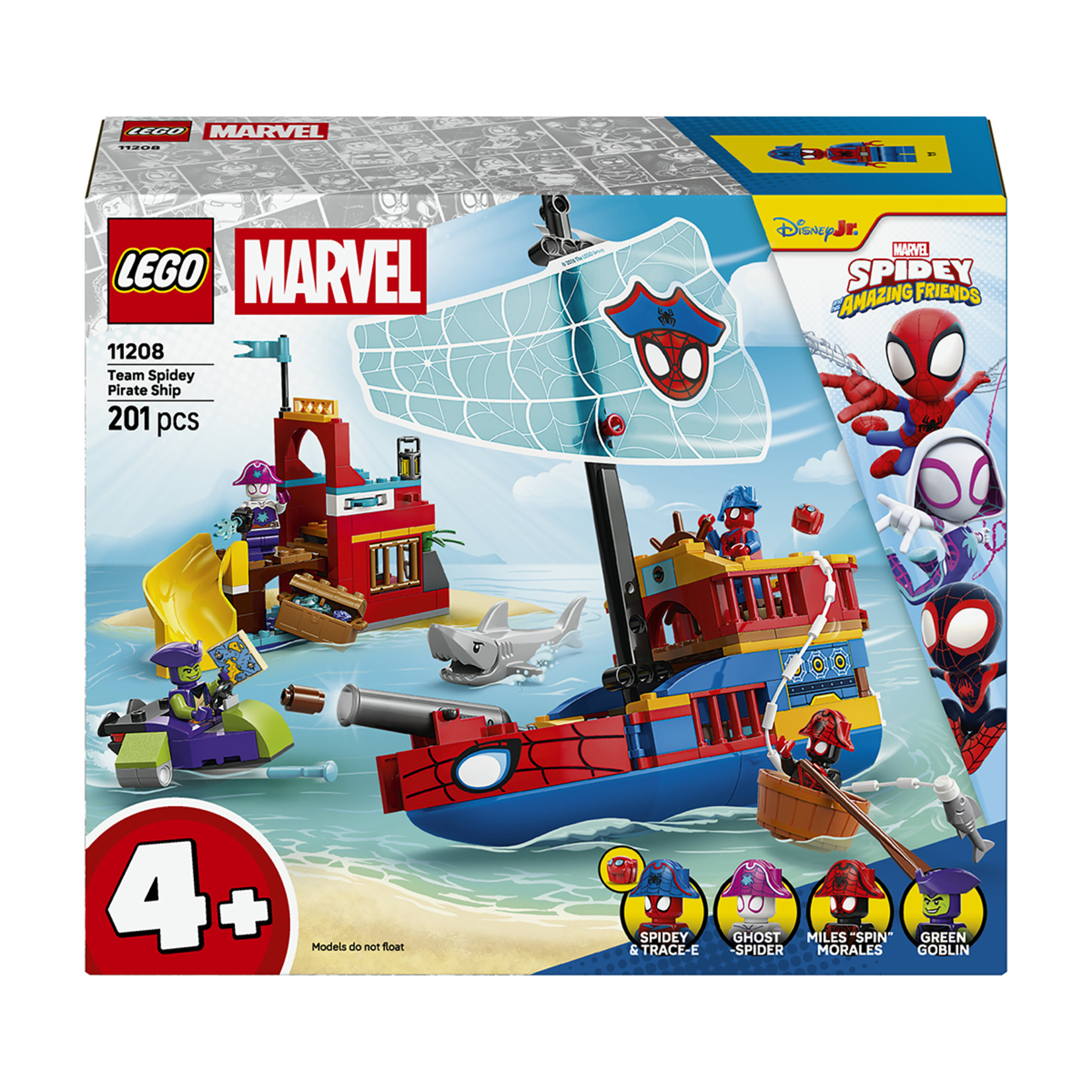 Lego Spidey 11208 Spidey Takımı Korsan Gemisi - Görsel 1