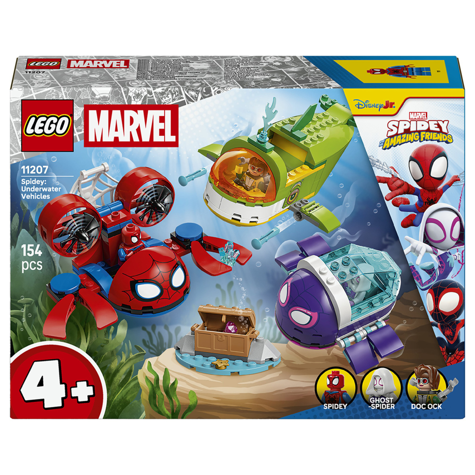 Lego Spidey Su Altı Araçları 154 Parça 11207 - Görsel 1