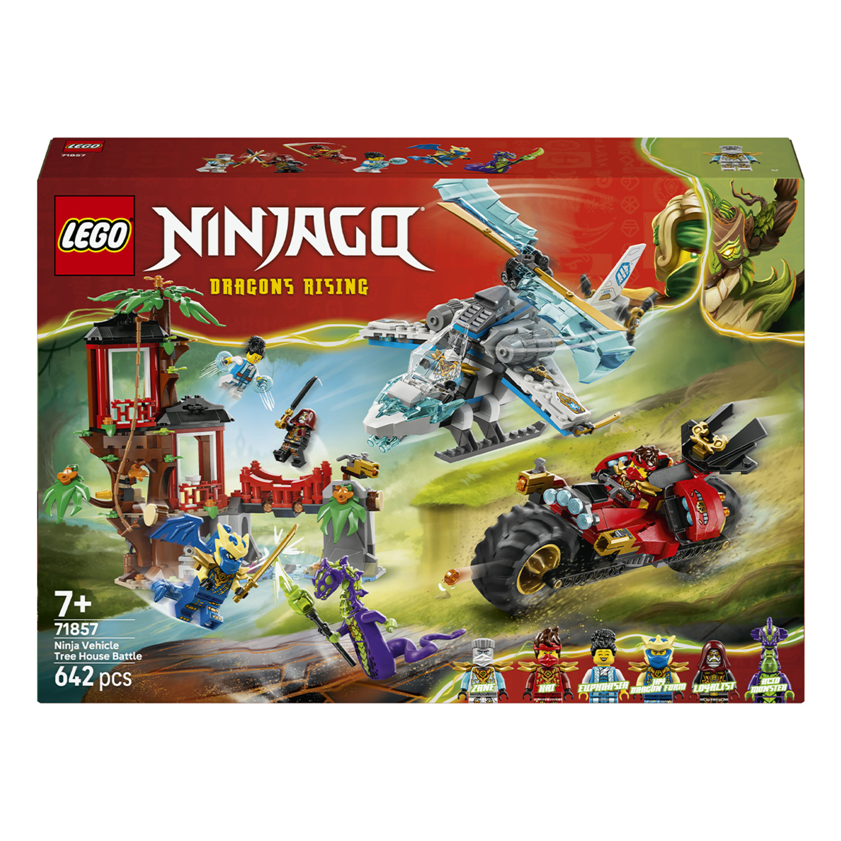 Lego Ninjago 71857 Ninja Aracı Ağaç Ev Savaşı - Görsel 1