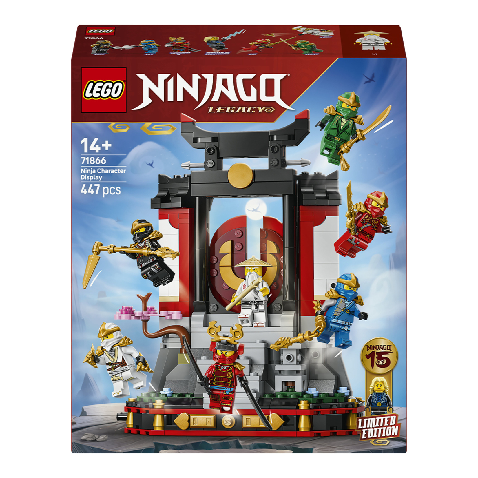 Lego Ninjago 71866 Ninja Karakteri Sergileme Model - Görsel 1