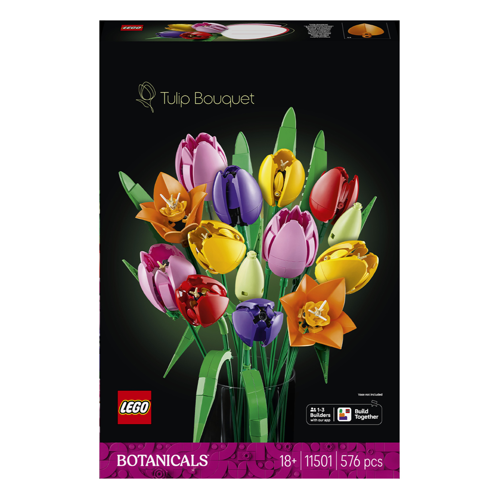 Lego Botanical 11501 Lale Buketi 576 Parça 18+ Yaş - Görsel 1