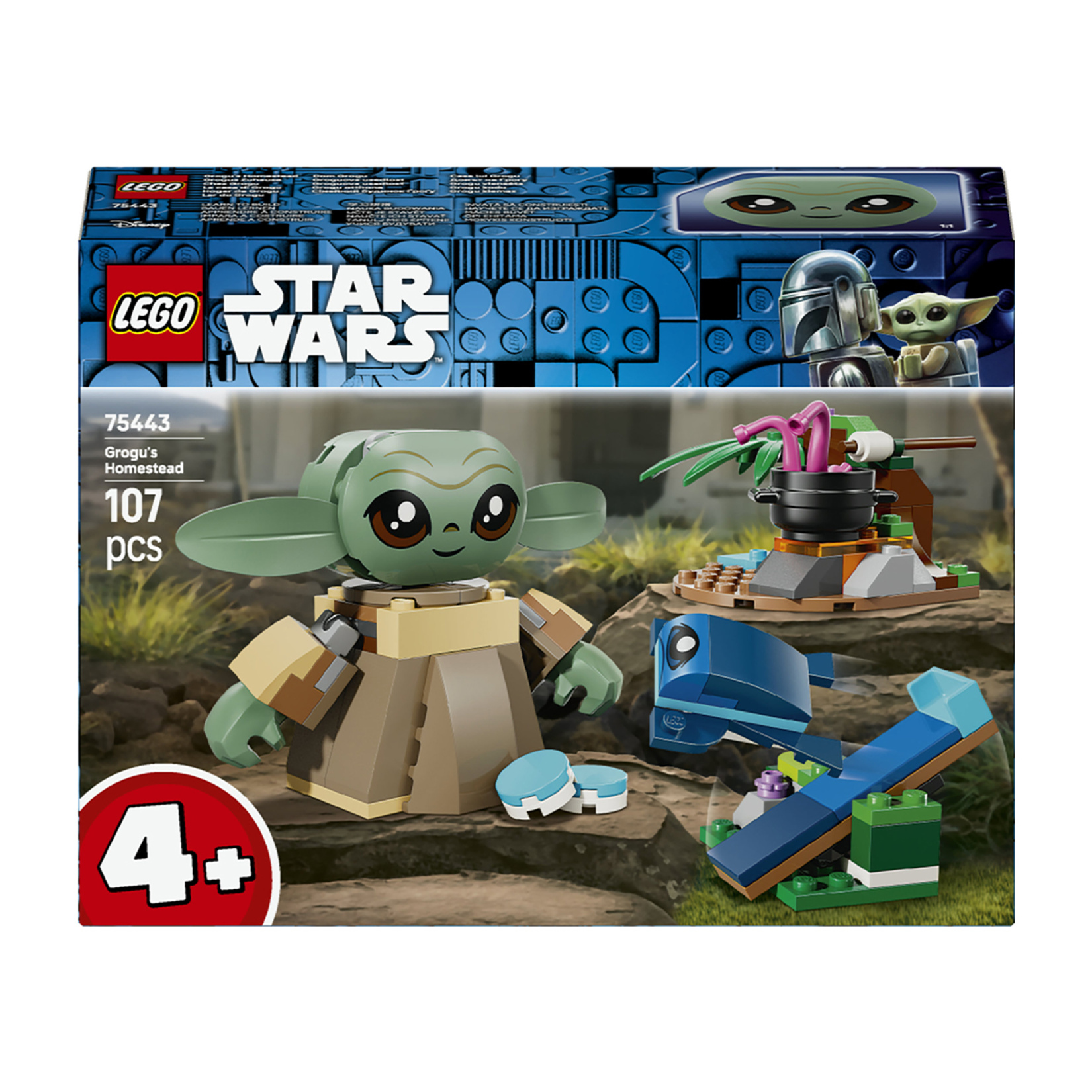 Lego 75443 Star Wars Grogu'nun Yuvası 107 Parça - Görsel 1