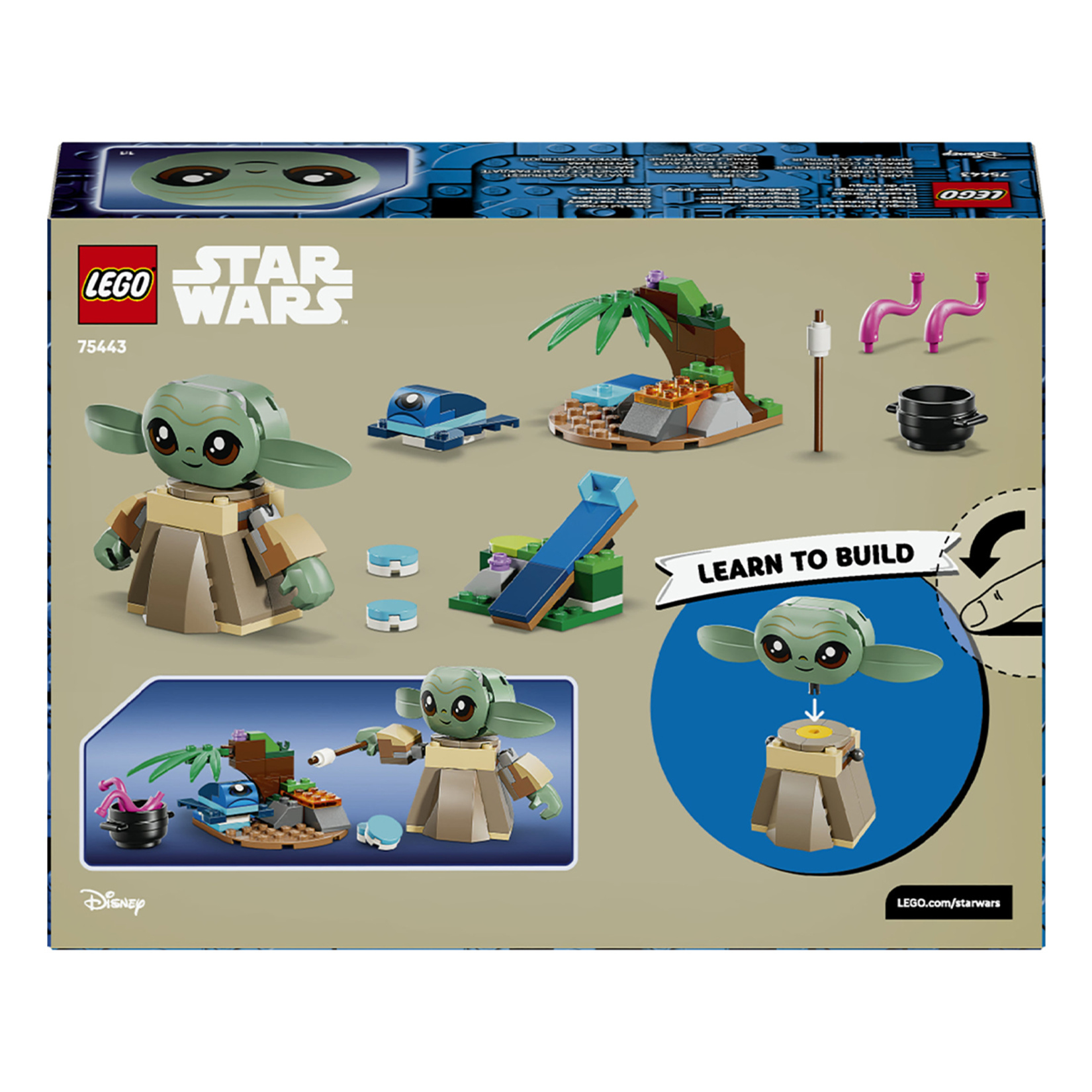 Lego 75443 Star Wars Grogu'nun Yuvası 107 Parça - Görsel 2