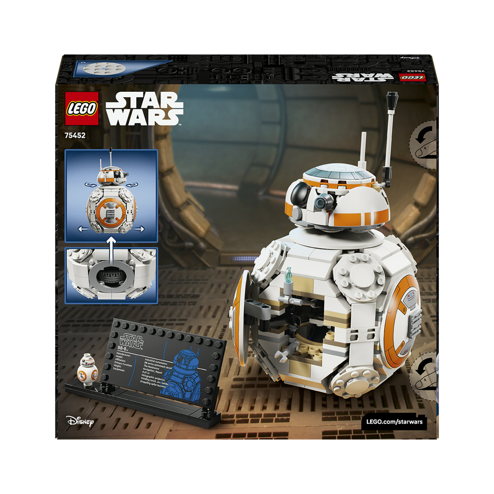 Lego 75452 Star Wars BB-8 Astromech Droidi 569 Parça - Görsel 2