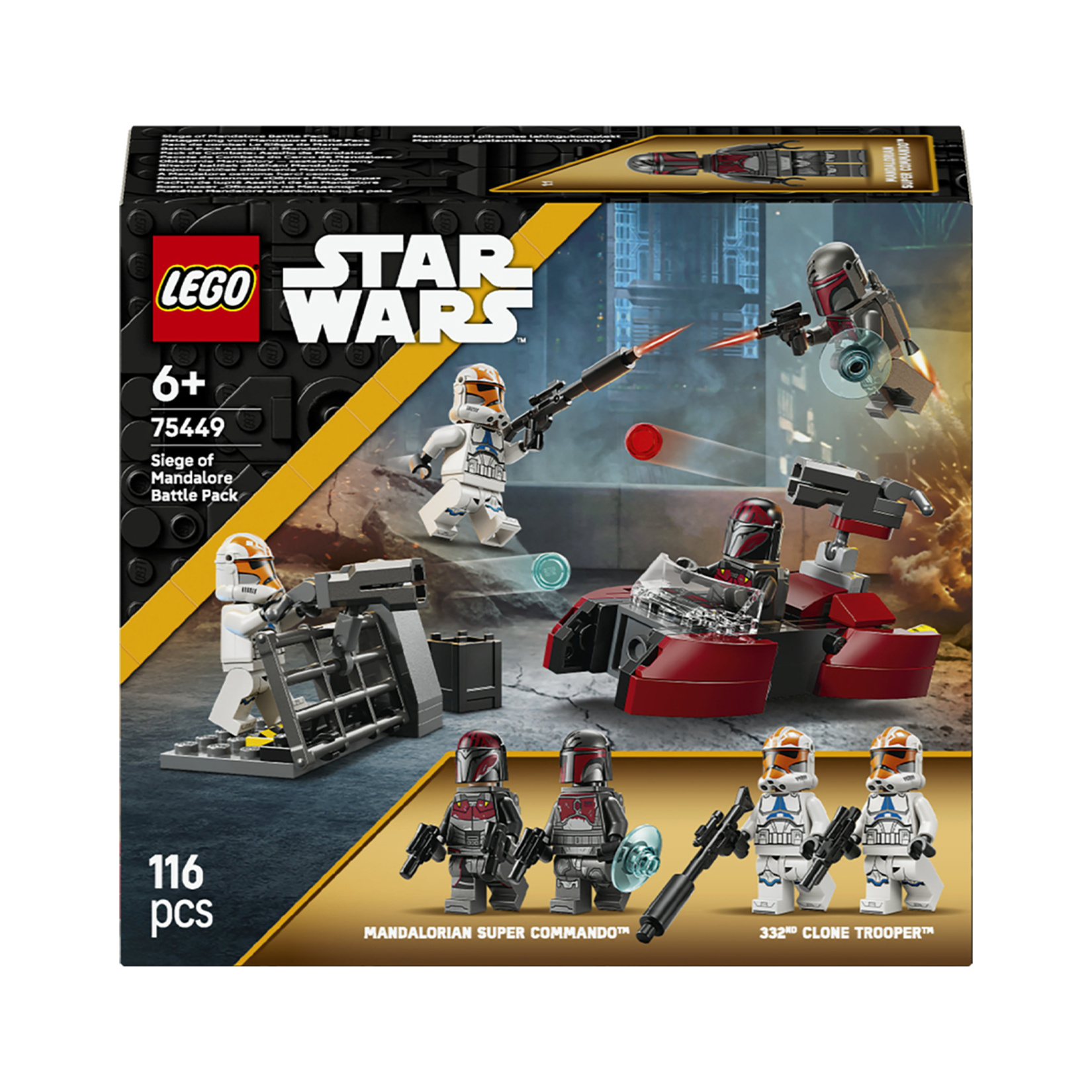 Lego 75449 Star Wars Mandalore Kuşatması Savaş Paket - Görsel 1