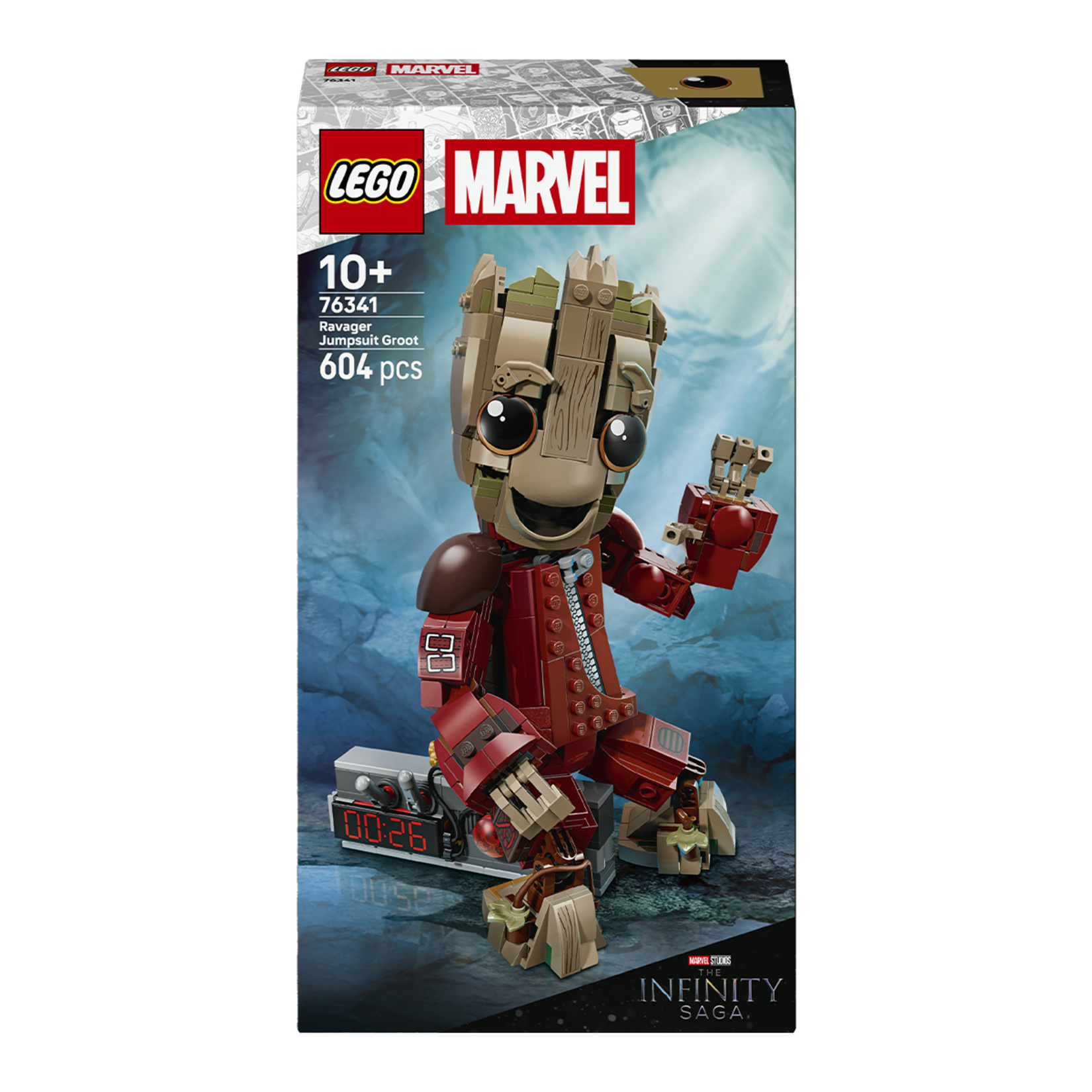 Lego 76341 Super Heroes Yağmacı Tulumlu Groot - Görsel 1