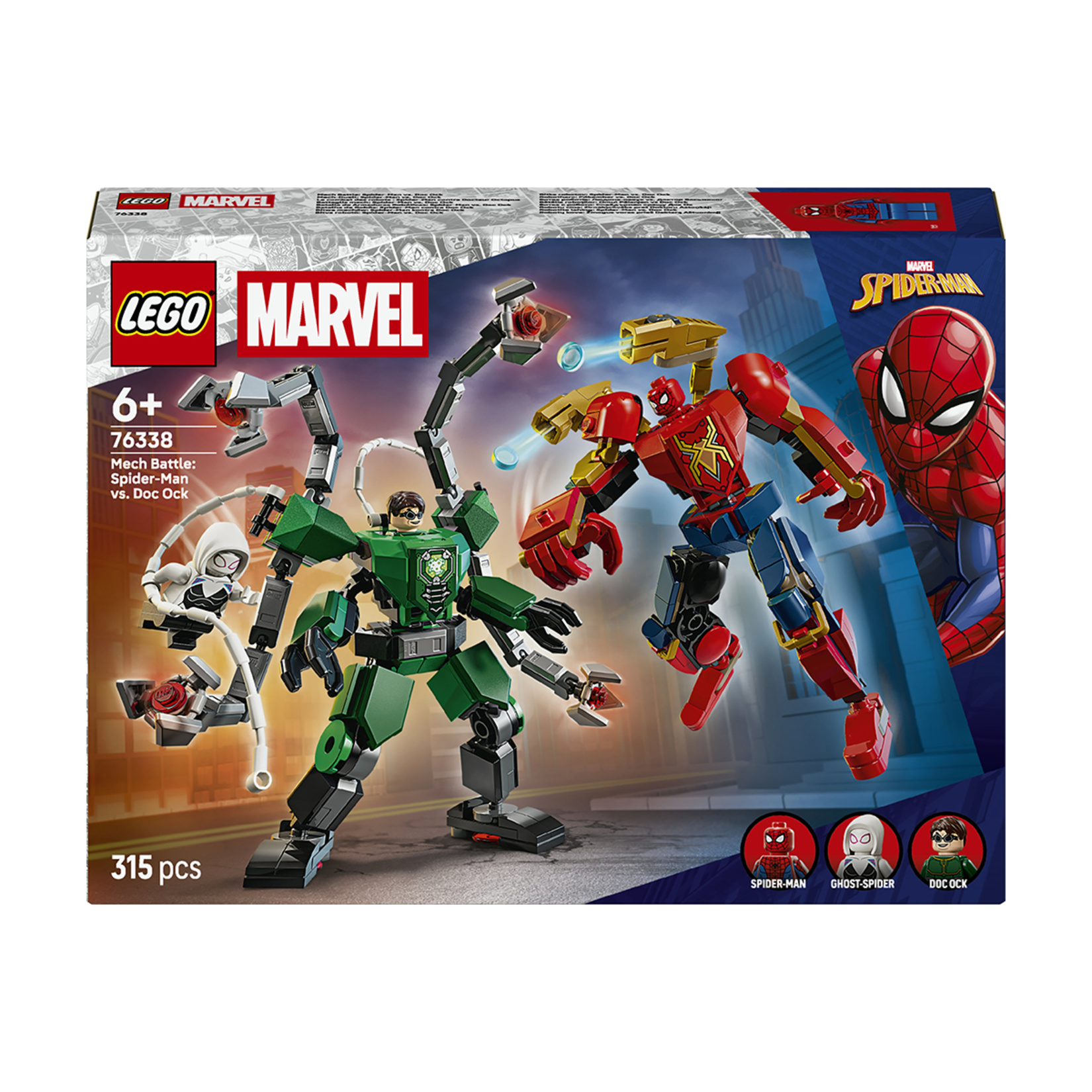 Lego 76338 Super Heroes Robot Savaşı Örümcek Adam - Görsel 1