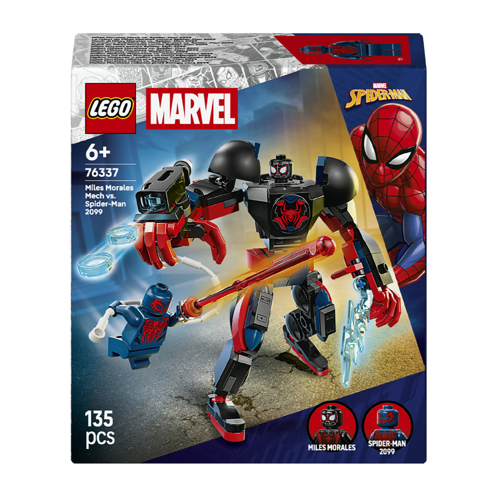 Lego 76337 Super Heroes Miles Morales Robotu - Görsel 1