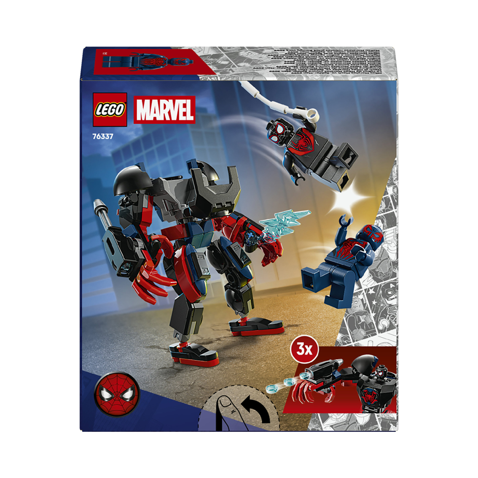 Lego 76337 Super Heroes Miles Morales Robotu - Görsel 2