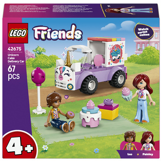 Lego Friends Tek Boynuzlu At Pasta Dağıtma Arabası 42675