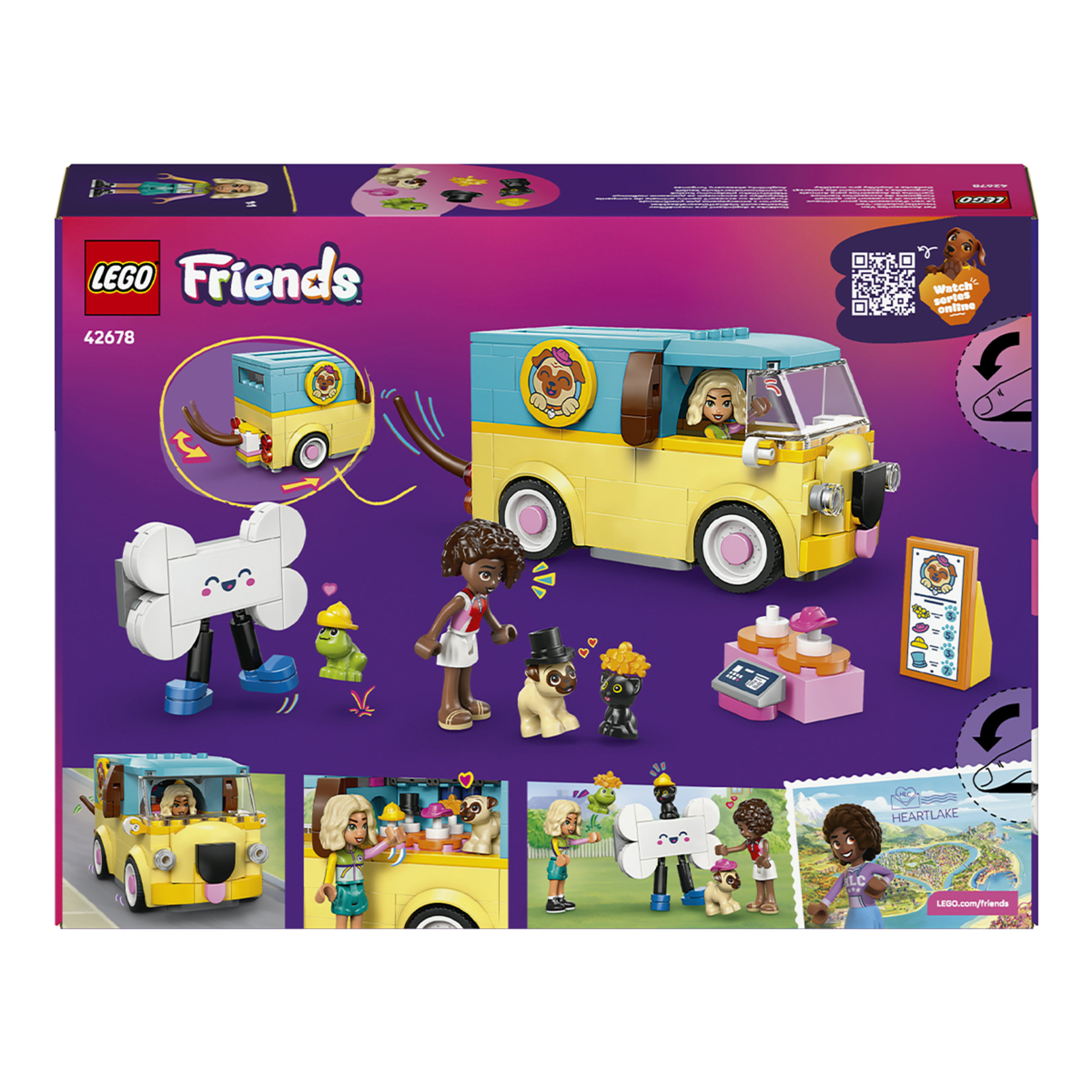Lego Friends 42678 Evcil Hayvan Aksesuar Kamyoneti - Görsel 2